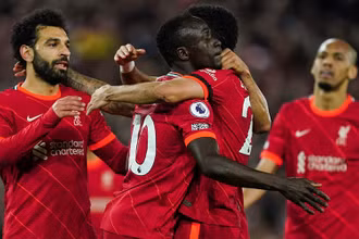 Liverpool thắng đậm Manchester United. (Nguồn: skysports/TTXVN)