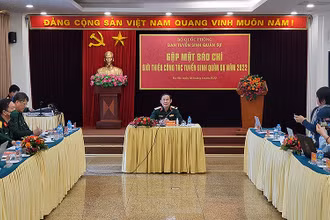 Thiếu tướng, Tiến sĩ Nguyễn Văn Oanh, Cục trưởng Cục Nhà trường (Bộ Tổng Tham mưu Quân đội nhân dân Việt Nam) cung cấp thông tin về công tác tuyển sinh quân sự năm 2022.