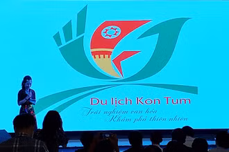 Công bố logo và slogan du lịch tỉnh Kon Tum.