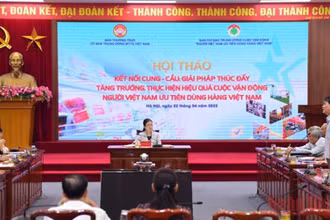 Quang cảnh hội thảo. (Ảnh: Diệp Anh)