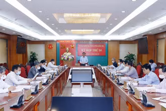 Quang cảnh Kỳ họp thứ 14, Ủy ban Kiểm tra Trung ương.