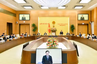 Quang cảnh phiên họp. (Nguồn: Cổng thông tin điện tử Quốc hội)