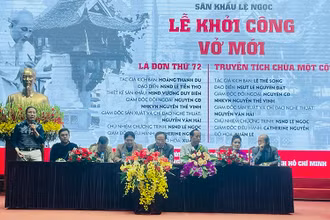 Ê-kíp sáng tạo chia sẻ về hai vở diễn.