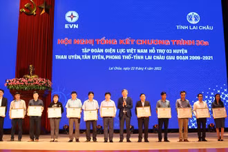 Trong 13 năm qua, tổng kinh phí triển khai Chương trình 30a mà EVN đã thực hiện là 980,2 tỷ đồng.
