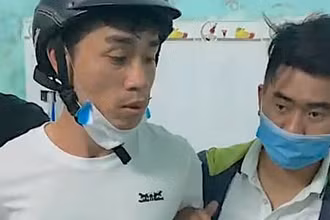 Đối tượng Nguyễn Nhất Linh bị bắt giữ.