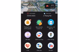 Kiểm soát dịch Covid-19 qua ứng dụng “Smart Hải Dương”