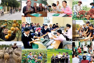 Nguồn vốn chính sách trở thành đòn bẩy giúp nhiều hộ gia đình thoát nghèo.