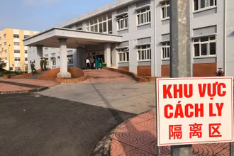 Khu cách ly y tế điều trị bệnh nhân Covid-19 tại Bệnh viện hữu nghị Việt Tiệp cơ sở 2 (Hải Phòng).