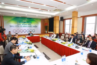 Toàn cảnh buổi tọa đàm.