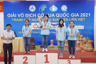 Thảo Nguyên giành cú đúp ở nội dung của nữ.