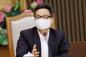 Phó Thủ tướng Vũ Đức Đam chủ trì cuộc họp. (Ảnh: VGP)