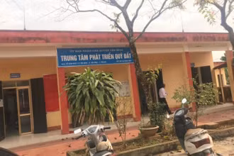 Trụ sở Trung tâm Phát triển quỹ đất huyện Yên Bình, tỉnh Yên Bái.