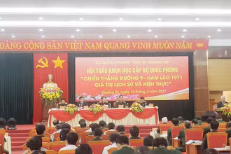 Hội thảo "Chiến thắng Đường 9 - Nam Lào 1971: Giá trị lịch sử và hiện thực" được tổ chức tại Quảng Trị ngày 19-3.