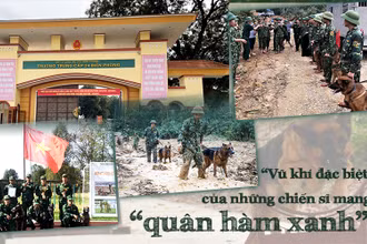 "Vũ khí đặc biệt" của những chiến sĩ mang "quân hàm xanh"