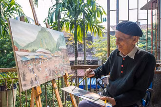 Họa sĩ Chu Mạnh Chấn.