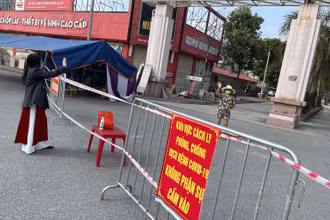 Khu dân cư Việt Mỹ sẽ được gỡ bỏ phong tỏa vào 0 giờ ngày 10-3.