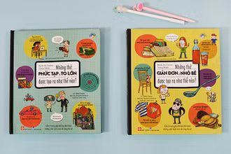Bộ sách “Books for curious young minds - Dành cho những tâm hồn trẻ thơ hiếu kỳ”.