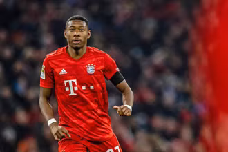 Alaba sắp thi đấu dưới màu áo trắng của Real. (Ảnh: Bundesliga)