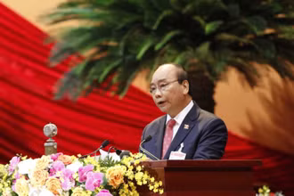 Diễn văn khai mạc Đại hội do Thủ tướng Chính phủ Nguyễn Xuân Phúc trình bày.