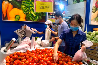 Siêu thị, chợ, cửa hàng thực phẩm là nơi sử dụng nhiều túi ni-lông và các sản phẩm làm từ nhựa.