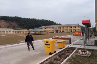 Trung đoàn 750 nơi cách ly công dân từ Trung Quốc về nước