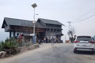 Công trình Panorama trên đèo Mã Pì Lèng.
