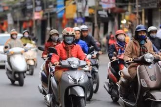 Miền bắc rét đậm về đêm, ngày nắng