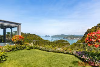 Phong cảnh Cát Bà nhìn từ Flamingo resort (đảo Cát Bà, Hải Phòng). Ảnh: Flamingo resort.