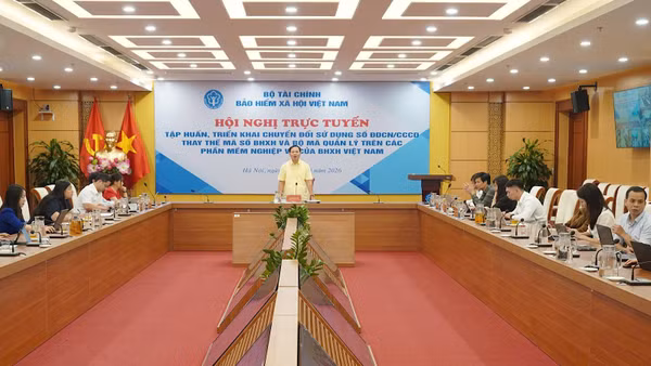 Toàn cảnh hội nghị trực tuyến toàn quốc. (Ảnh: nhandan.vn)