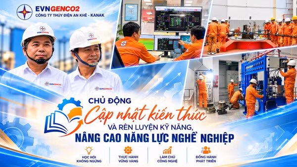 AKKN chú trọng rèn luyện kỹ năng nghề, làm chủ thiết bị, công nghệ, góp phần bảo đảm các nhà máy vận hành an toàn, ổn định, hiệu quả. ( Ảnh: Thu Hoài )