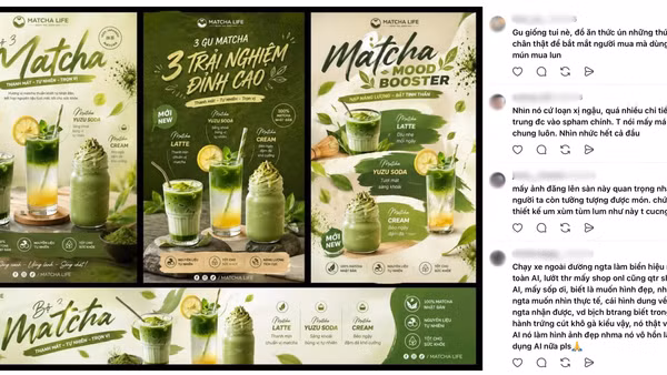 Nhiều khách hàng chia sẻ sẵn sàng bỏ qua trải nghiệm các hàng quán vì trông thấy quán sử dụng các thiết kế do AI tạo ra.