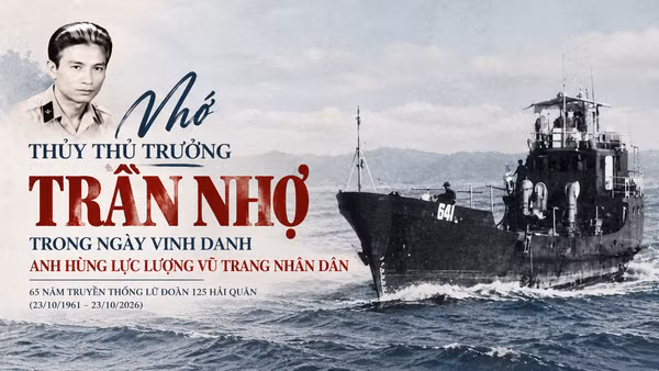 Nhớ Thủy thủ trưởng Trần Nhợ trong ngày vinh danh Anh hùng Lực lượng vũ trang nhân dân 