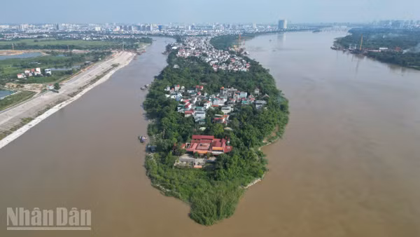 [Ảnh] Bên trong làng cổ Hà Nội trước phương án quy hoạch ven sông Hồng