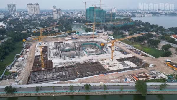 Hà Nội: Toàn cảnh đại công trường nhà hát Opera có tổng vốn đầu tư hơn 12.000 tỷ đồng