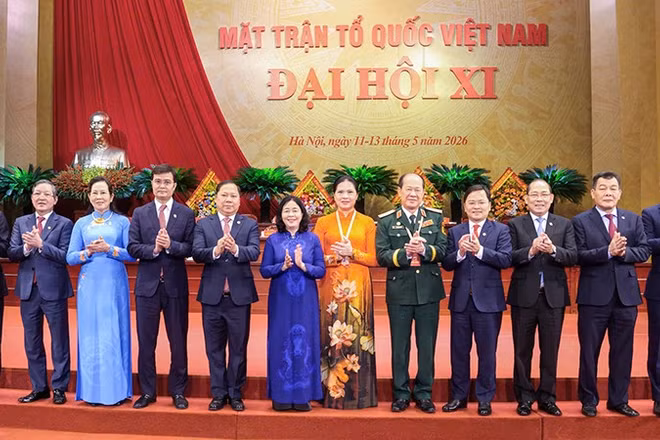 Các Ủy viên Ban Thường trực Ủy ban Trung ương Mặt trận Tổ quốc Việt Nam khóa XI, nhiệm kỳ 2026-2031.