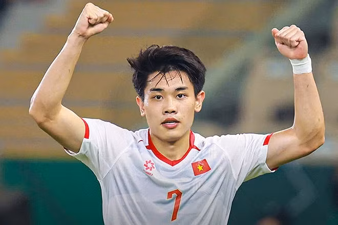 Chân sút Đình Bắc. (Ảnh: VFF)