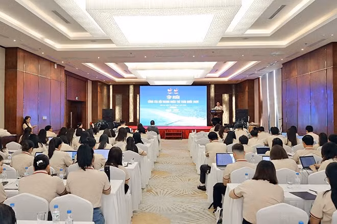 Toàn cảnh chương trình tập huấn. (Ảnh: Trung ương Hội Doanh nhân trẻ cung cấp)
