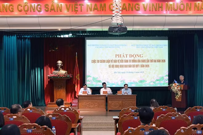 Toàn cảnh Lễ phát động Cuộc thi.
