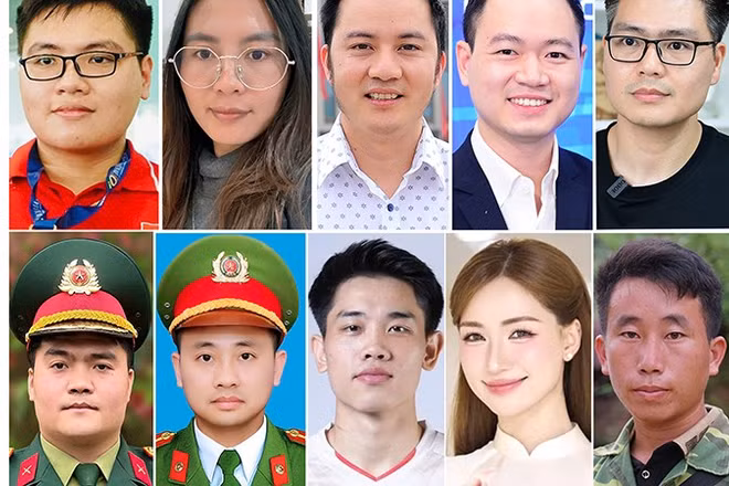 Các Gương mặt trẻ Việt Nam tiêu biểu năm 2025.