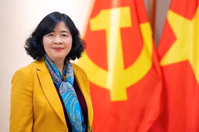 Đồng chí Bùi Thị Minh Hoài.