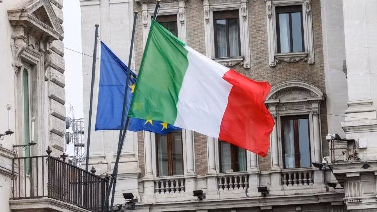 Quốc kỳ Italia. (Ảnh: Vatican News)