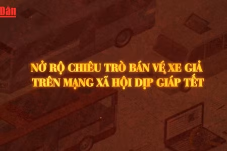 [Video] Nở rộ chiêu trò bán vé xe giả trên mạng xã hội dịp giáp Tết