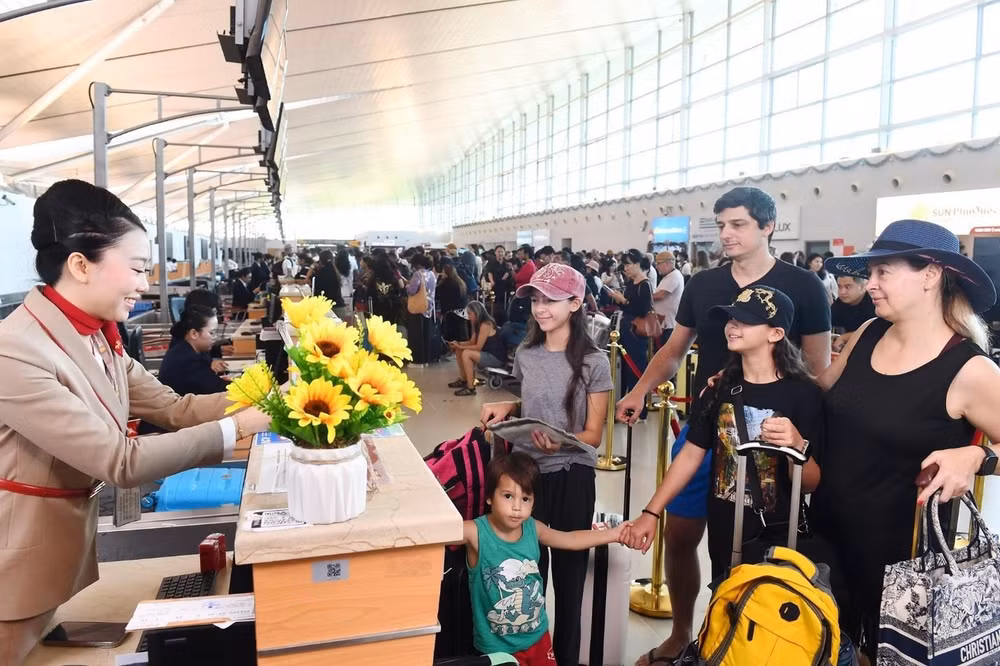 Sân bay quốc tế Phú Quốc liên tục phá kỷ lục về lượng khách.