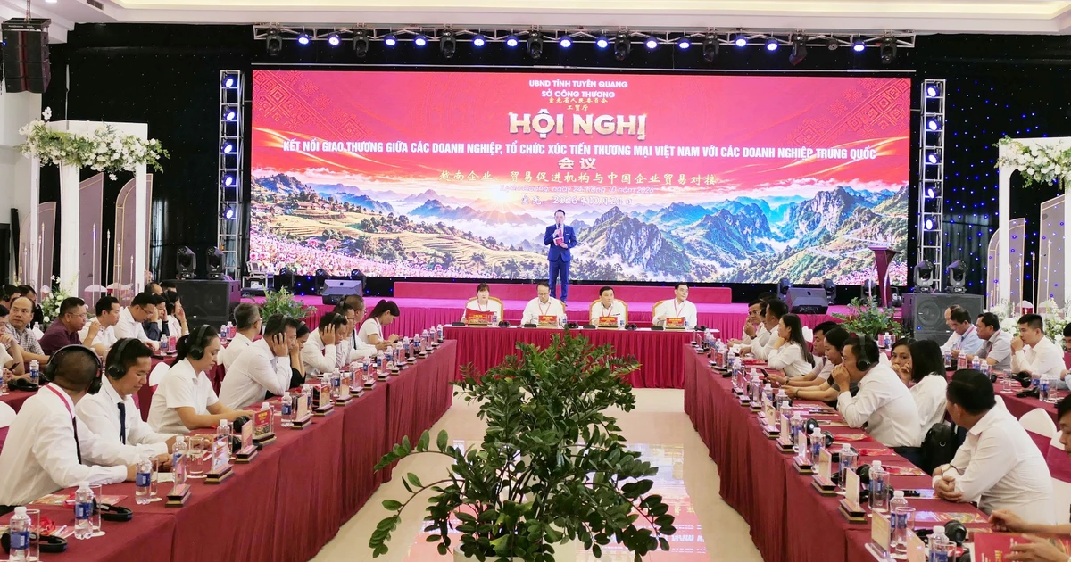 Tuyên Quang tổ chức kết nối giao thương giữa doanh nghiệp Việt Nam-Trung Quốc