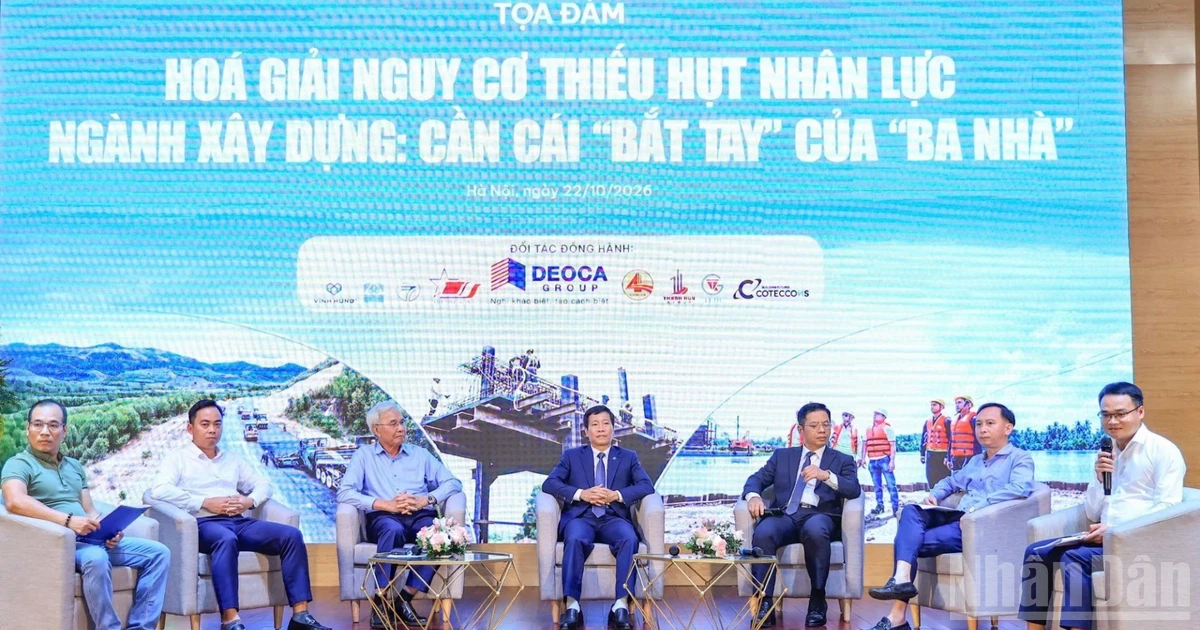 Giải “bài toán” khan nhân lực ngành xây dựng