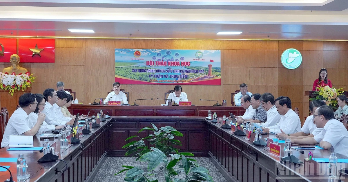 Cà Mau xây dựng chính quyền số, chuyển từ “kết nối” sang “thích ứng”