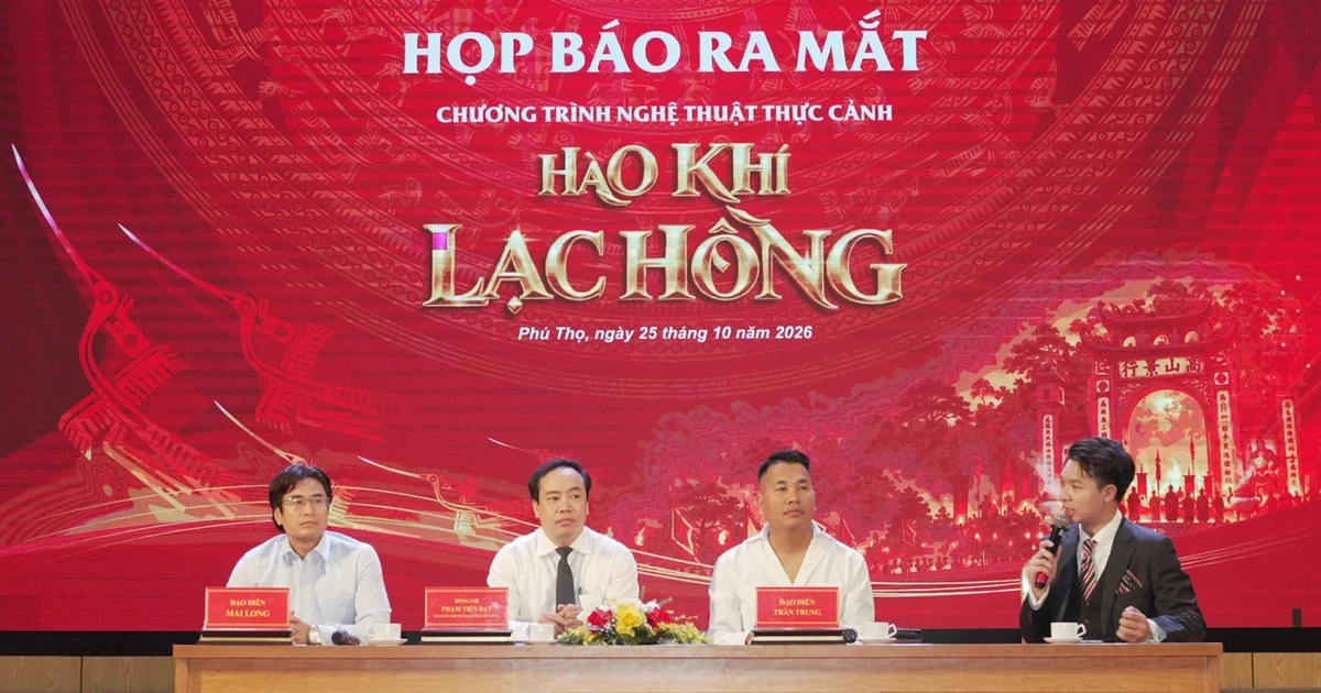 "Hào khí Lạc Hồng" - Kể huyền sử cội nguồn bằng nghệ thuật thực cảnh