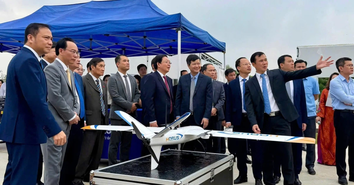 Khánh thành Khu thử nghiệm thiết bị bay không người lái VNU - HTI tại Hòa Lạc