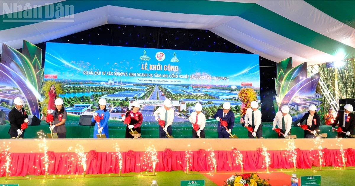 Khởi công dự án công nghiệp sinh thái quy mô 316,77ha ở phía bắc Đồng Nai