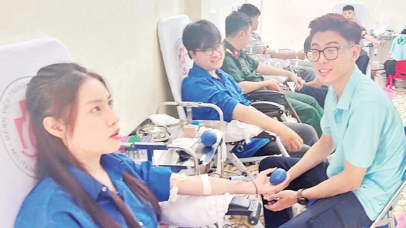 Nỗ lực hiến máu vì cộng đồng